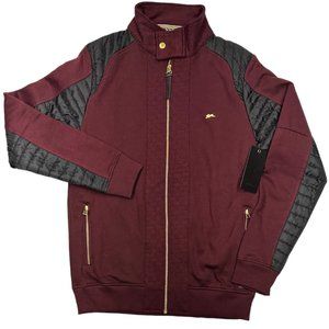 A. Tiziano Mack Fleece Knit Jacket (M)